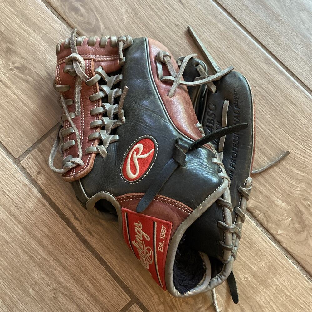 Rawlings R9 Series 11 3/4 Infield Glove RHT R9205-4BSG Black Brown